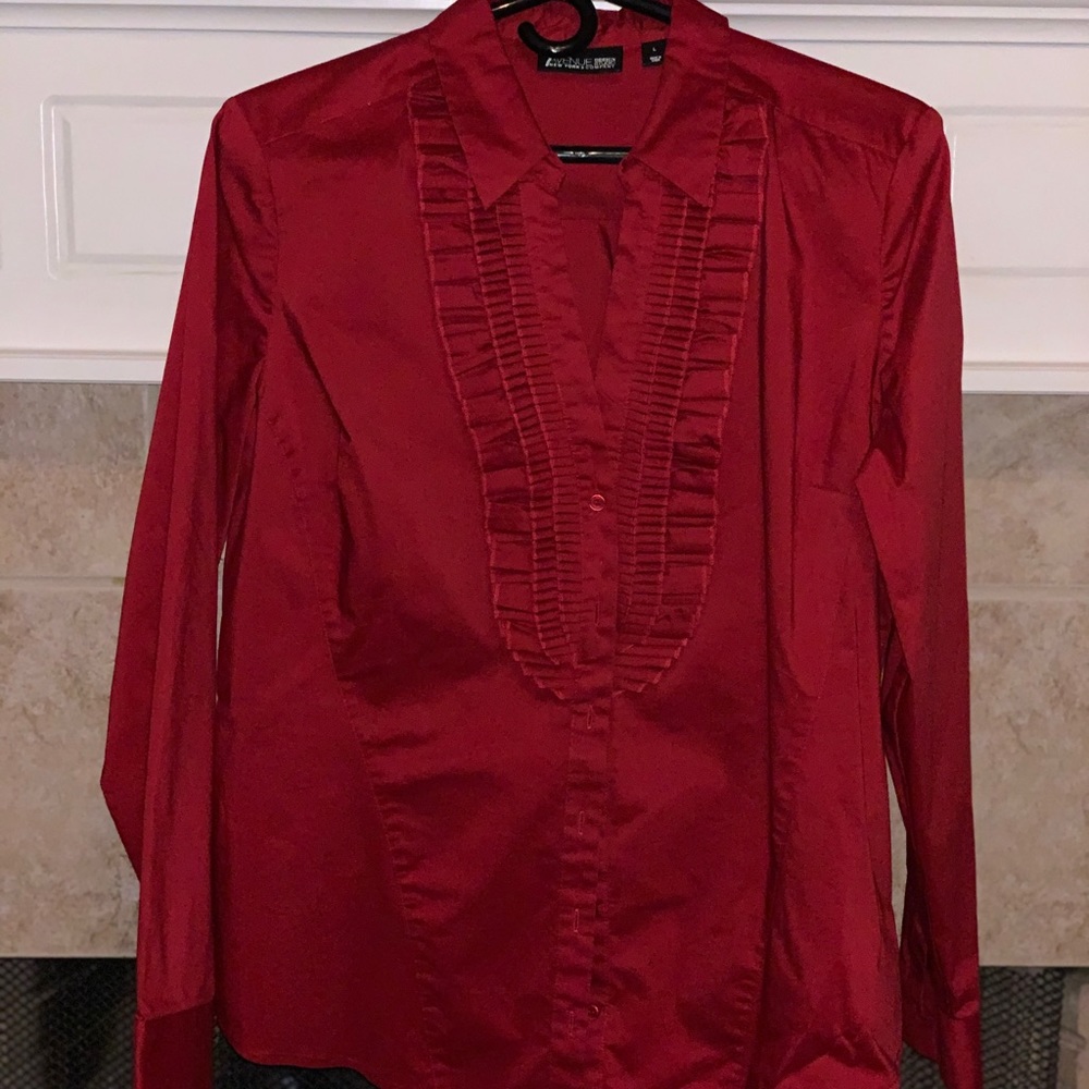 Red blouse size L